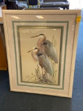 Egret Birds Picture Frame