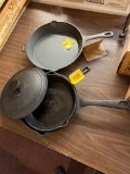 3 Cast Iron Skillets