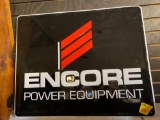 Encore power equipment sign