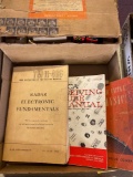 Radio tubes and books