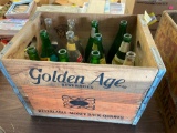 Golden Age Crate with Bottles