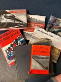 Flat of train books