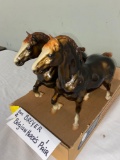 Breyer Belgian horses pair