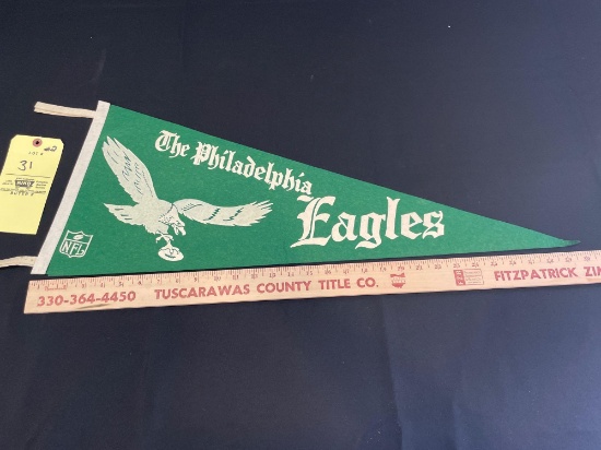 Vintage Philadelphia Eagles Pennant NFL