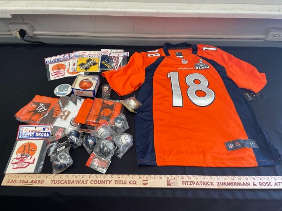 Nike Peyton Manning Football Jersey, Cleveland Browns Memorabilia