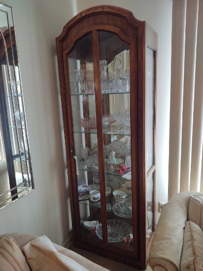 Lighted Curio Cabinet