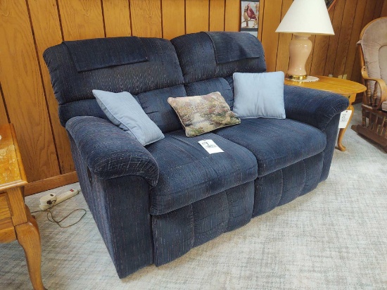 Upholstered Reclining Loveseat