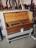 Wood Toolbox and Stand