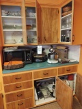 Correll Dishware, Sunbeam Mixer, Nuwave Oven, Microwave, Bakeware, Casseroles