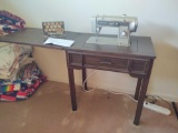 Signature Sewing Machine Console & Blankets