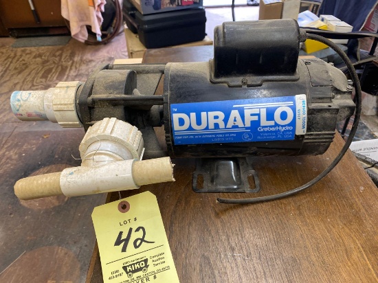 Duraflo Whirlpool pump, 3/4 HP