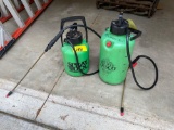 (2) Sprayers.