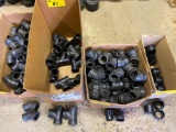 ABS plastic pipe fittings, 1 1/2
