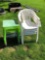 Plastic Stack Chairs, Plastic End Tables