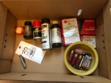 Powder, Pocket Knife, Misc. Ammo, Cleaners