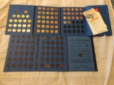 (2) Partial Lincoln Head Cent Books, (1) 1874 Indian Head Cents