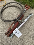 Tractor top-link, cylinder, hydraulic hose