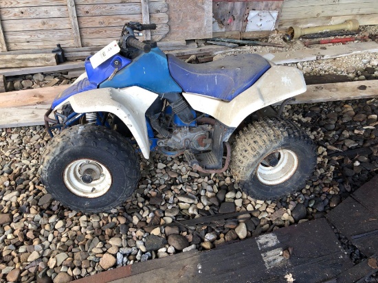 1991 Suzuki Lt80 atv, not running, no title, comes with a bill of sale. Vin LM4AC11A6N1102534
