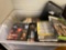 DVD player no cords, DVDs large tote full, Xbox 360 games