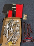 Various wrenches, mostly Craftsman