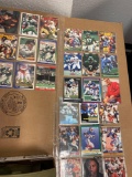 Football cards, Pokemon cards, baseball cards