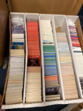 Box of baseball cards, '80s and '90s