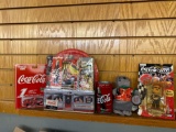 Lot of Coca-Cola collectibles, 2 boxes