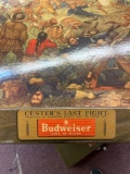 Budweiser advertising wall art Custers Last Stand 1952