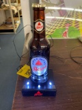 Bass Pale Ale light up advertising display