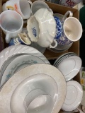 Crown Victoria China, upper Hanley porcelain, vintage McDonald?s mugs