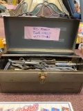 JCPenney tool chest with tools