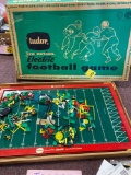 Tudor electric football game with Cleveland Browns and Green Bay Packers players