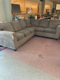 Sectional couch with damage