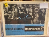 Dear Heart movie poster 22 x 28