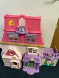 Fisher-Price dollhouse and accessories