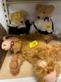 Stuffed bears, ALF doll