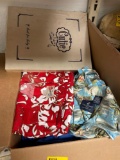 Vintage Hawaiian shirts and baby clothing