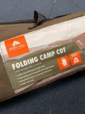 Folding camp cot