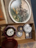 Bulova clock, Wendell August duck coasters, trays
