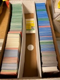 One box of baseball cards