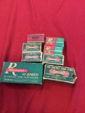 8 Boxes of Early Remington Ammo most are full