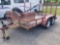 Big Tex 12 ft landscape trailer, tandem axle