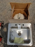 Stainless sink, bathroom sink
