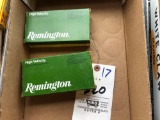 2 boxes of Remington 6mm ammo