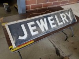 Lighted Jewelry street shop sign
