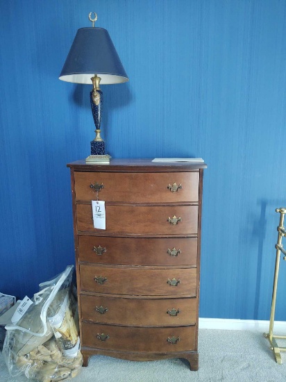 Chest of Drawers & Lamp