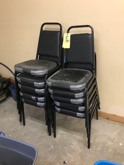 10 stack chairs