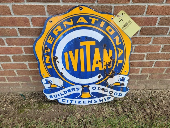 Civitan International - Enamel Sign