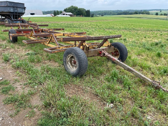 Bomar Rd bale wagon