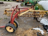 New Holland 258 hay rake w/dolly wheel